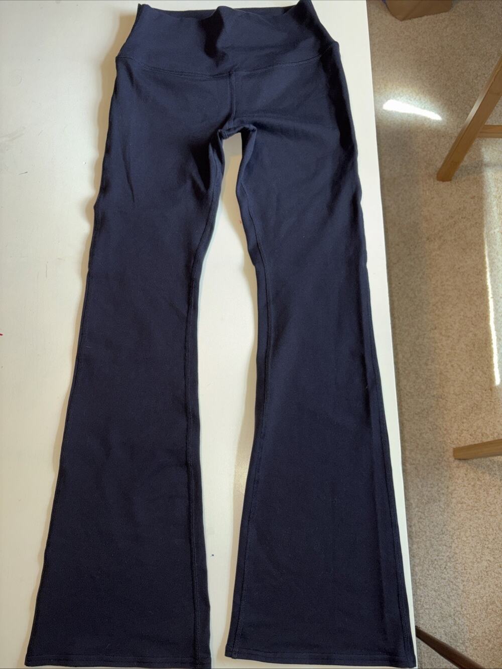 Alo M Airbrush High-Waist 7/8 Bootcut Legging, Athleisure, Sports, Yoga, EUC